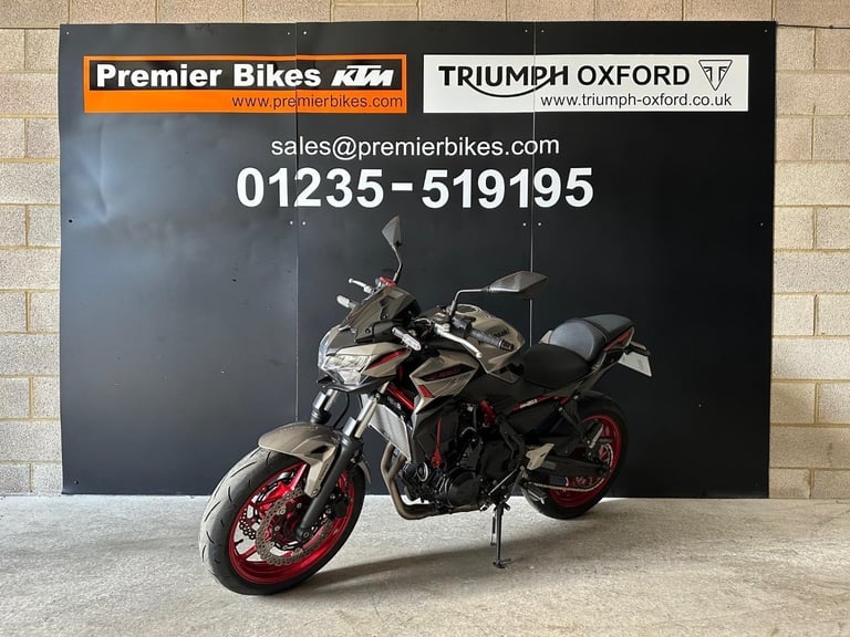 STUNNING LOW MILEAGE 2023/23 KAWASAKI Z650 MOTORCYCLE 