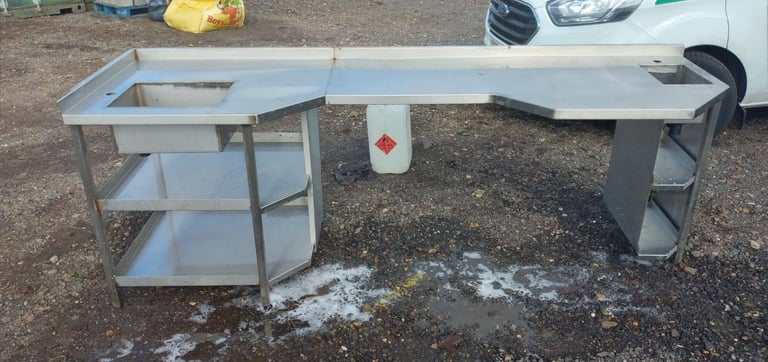 Catering equipment commercial stainless Steel sinks restaurant kitchen trailer items 