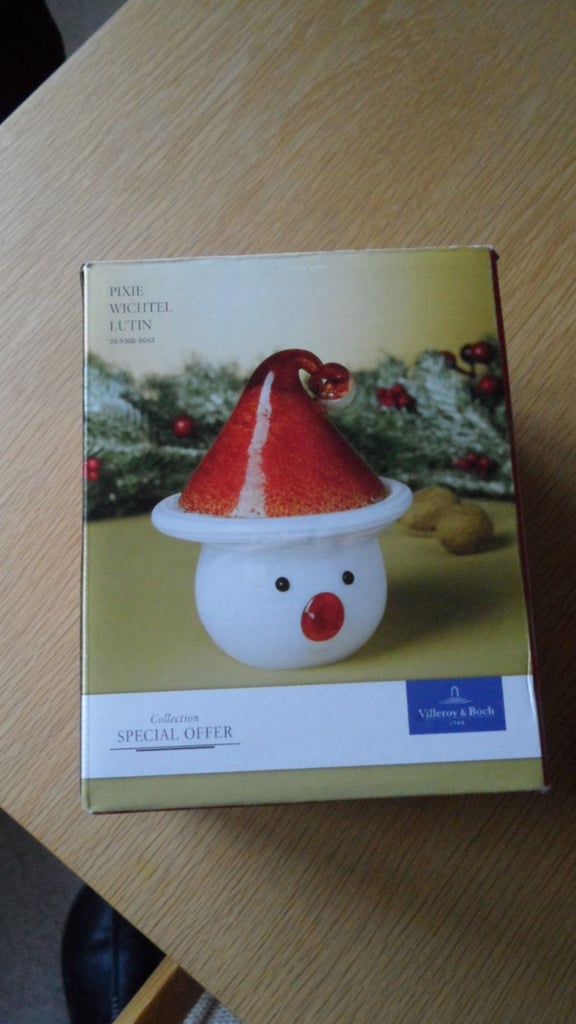 Villeroy & Bosch heavy glass pixie