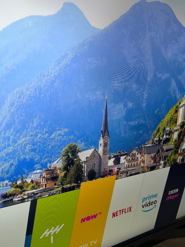 Lg 43 inch 4k uhd smart led tv with  base stand can deliver and set up 