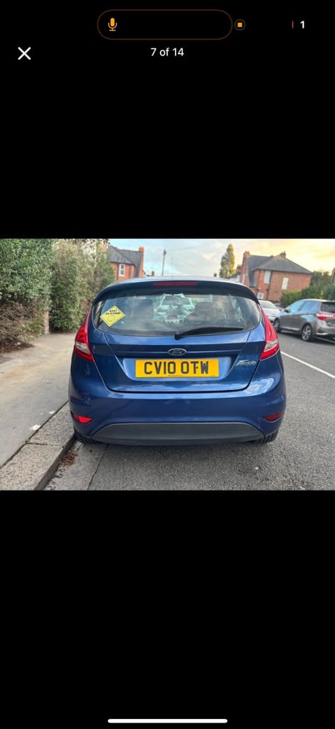 Ford, FIESTA, Hatchback, 2010, Manual, 1242 (cc),5 doors - Image 10