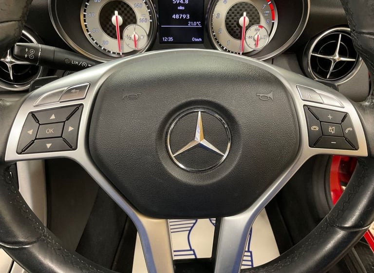 2012 Mercedes-Benz SLK 1.8 SLK200 BlueEfficiency AMG Sport Convertible 2dr Petrol G-Tronic+ Euro ...