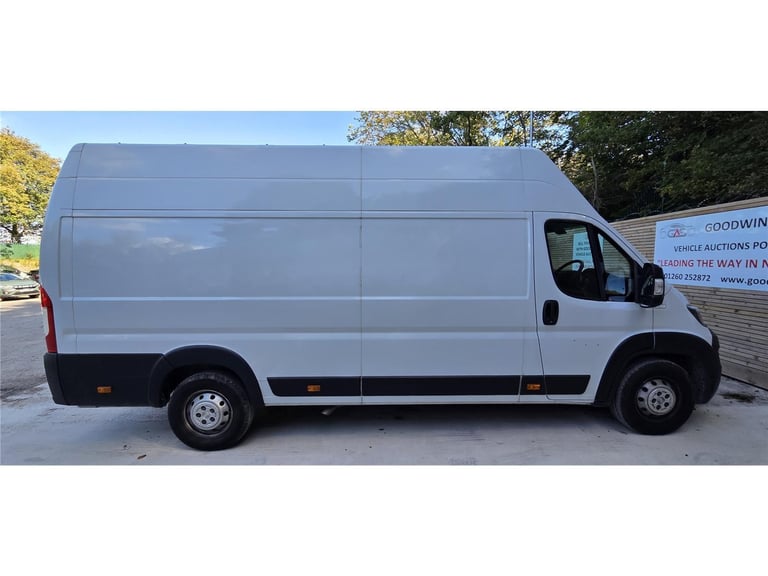 2023 PEUGEOT BOXER PROFESSIONAL PREM+ 435 L4 H2 2.2TD DAMAGED REPAIRABLE SALVAGE