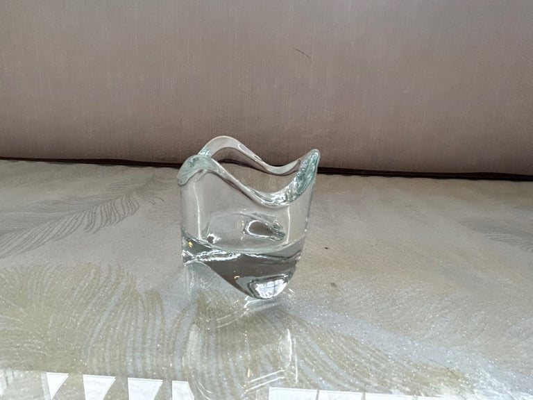Glass Tealight Holders x 6