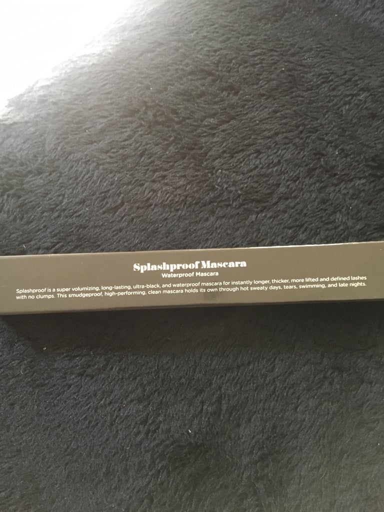 Waterproof mascara