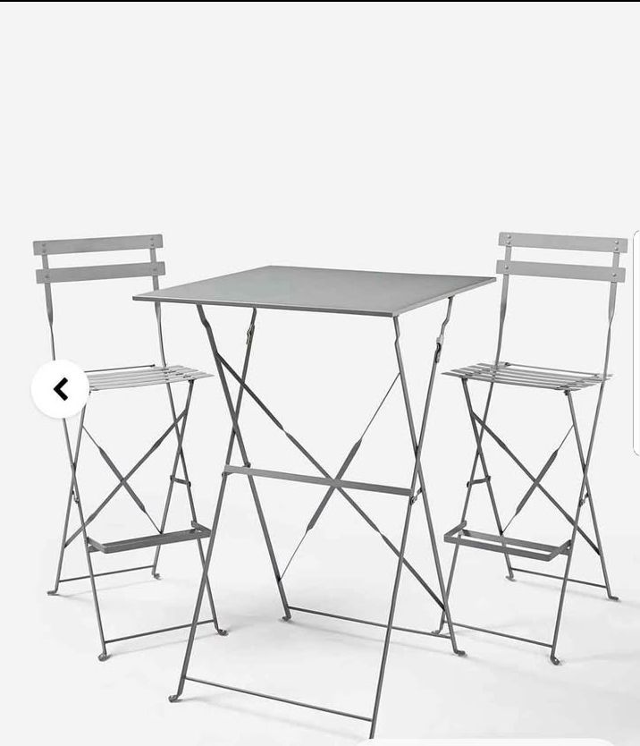 image for 3 piece bistro bar set new boxed Rrp £129