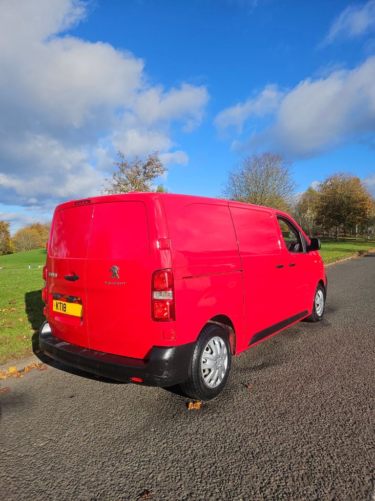 18/ reg Peugeot expert 1.6 hdi lwb fsh 1 owner sim vivaro trafic vito custom scudo dispatch lez comp