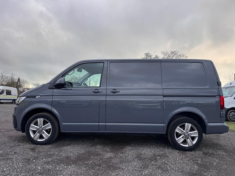 2022 Volkswagen Transporter T6.1 Highline 150 BHP. Pure Grey. 6 Sp Manual. AC. 