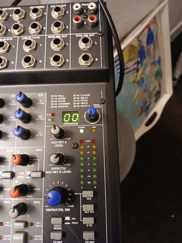 Alesis 12 channel mixer