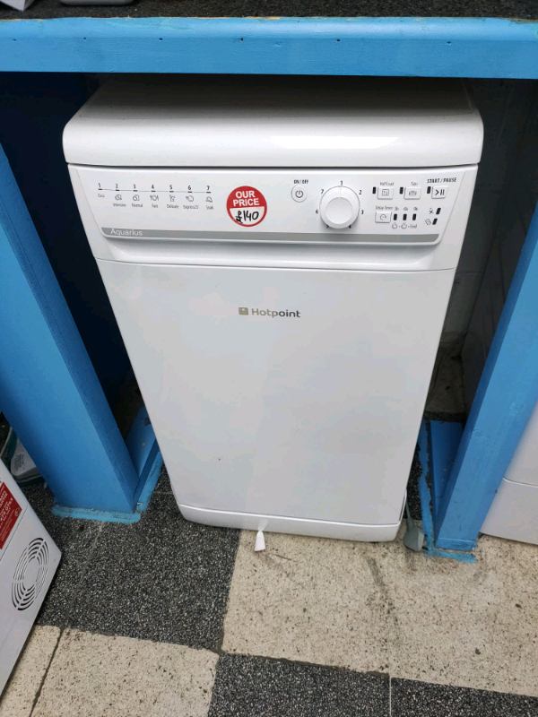 Hotpoint aquarius sial11010p slimline sales dishwasher