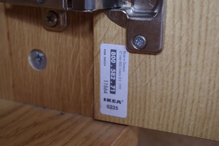 Ikea Home Office Storage Cabinet, H-95cm, W-84cm, D-44cm