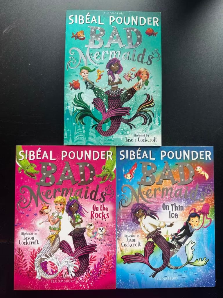 Bad Mermaids 3 Books Collection Set Pack By Sibeal Pounder