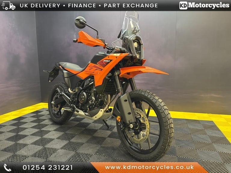 KTM 390 ADVENTURE X, 2025 low miles