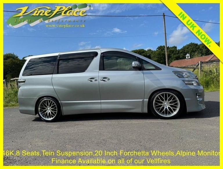 2012 Toyota Vellfire 2.4Z, 8 Seats, Auto MPV Petrol Automatic