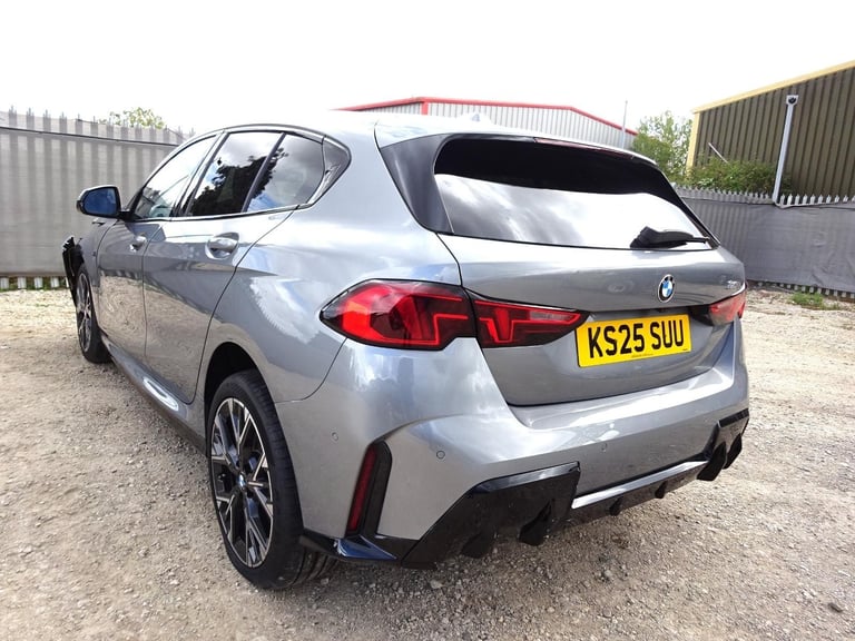 image for 2025 25 REG BMW 1 SERIES 120 M SPORT AUTO DAMAGED REPAIRABLE SALVAGE