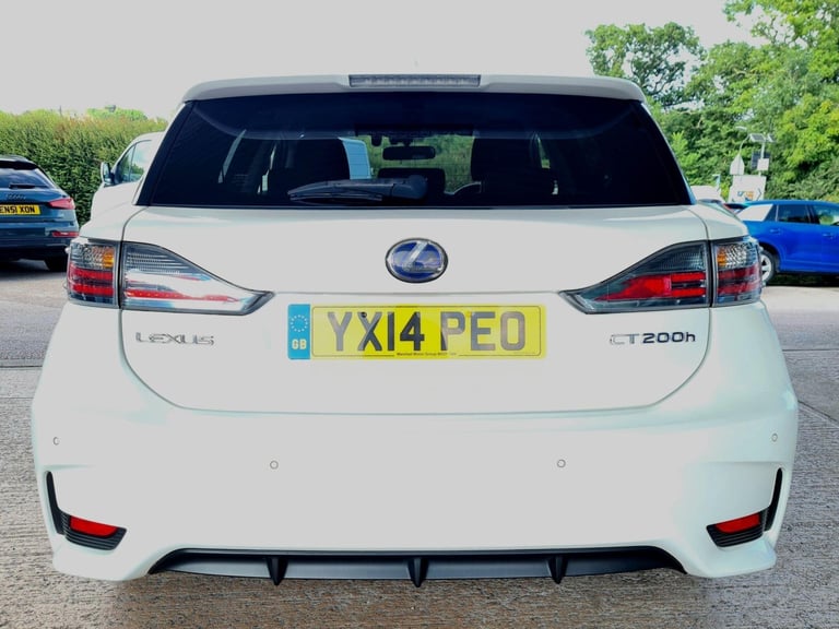 2014 Lexus CT 1.8 200h Advance CVT Euro 6 (s/s) 5dr HATCHBACK Petrol/Electric Hybrid Automatic