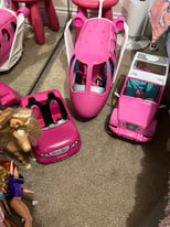 Collection of Barbie items 