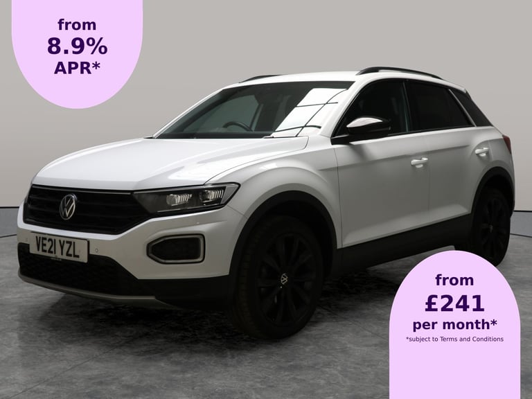 2021 Volkswagen T-Roc 1.5 TSI EVO Black Edition 5dr HATCHBACK PETROL Manual