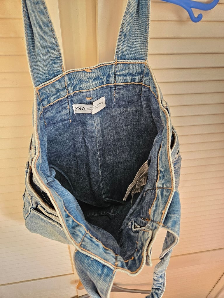 Zara denim bag