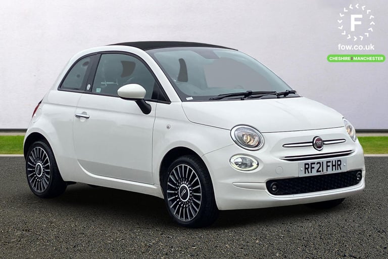 2021 Fiat 500 1.0 Mild Hybrid Launch Edition 2dr Convertible PETROL Manual