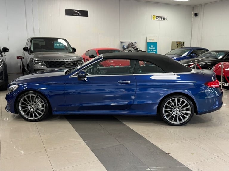 2017 G MERCEDES-BENZ C-CLASS 2.1 C220D AMG LINE CABRIOLET 2DR DIESEL G-TRONIC+ E