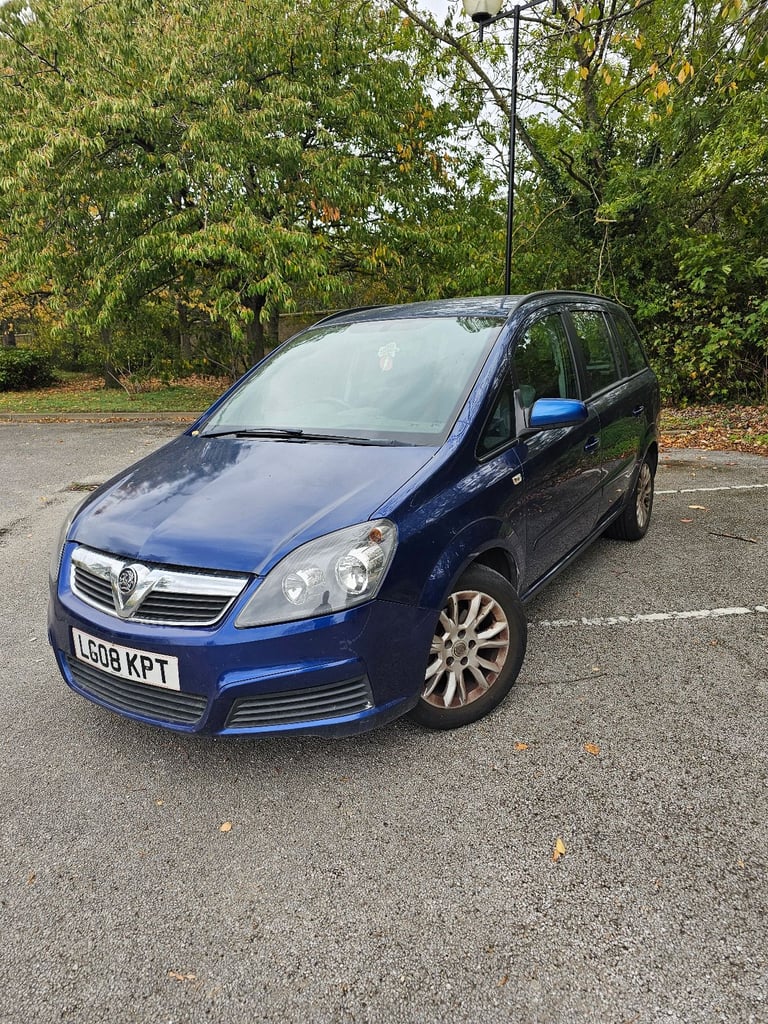 image for Vauxhall, ZAFIRA, MPV, 2008, Manual, 1598 (cc), 5 doors