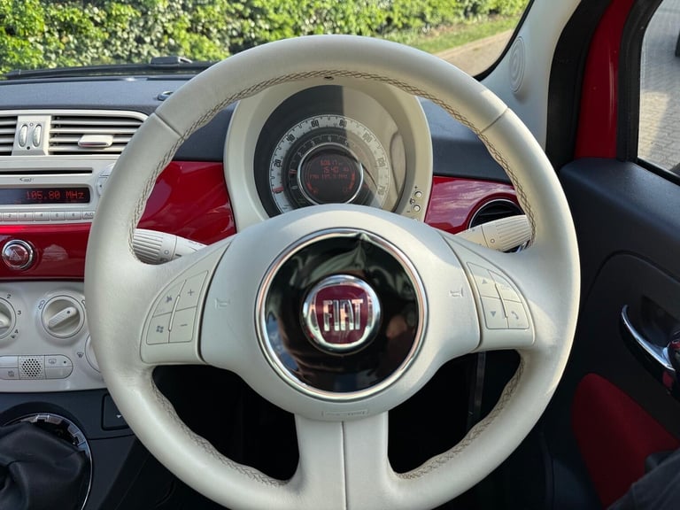 2011 Fiat 500 1.2 Lounge 3dr [Start Stop] HATCHBACK Petrol Manual