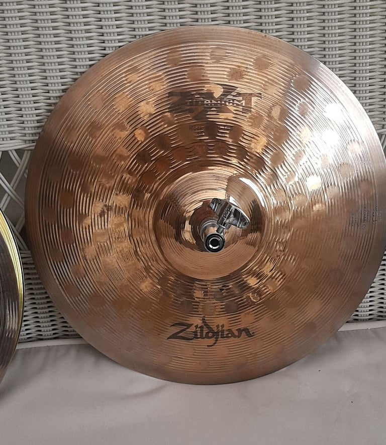 Zildjian ZXT Rock 14" Titanium coated Hi hat cymbals. 