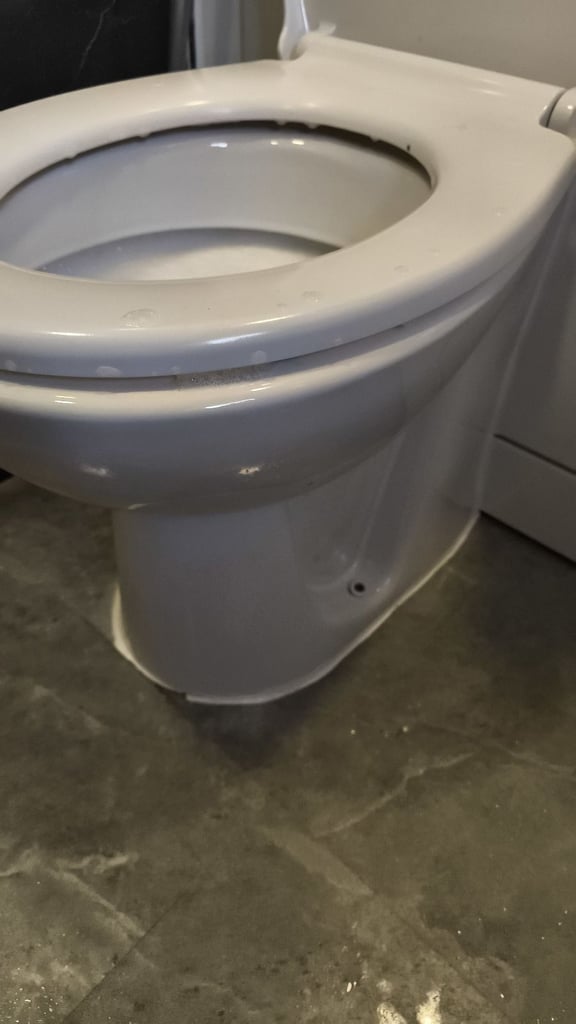 Toilet basin and cistern 