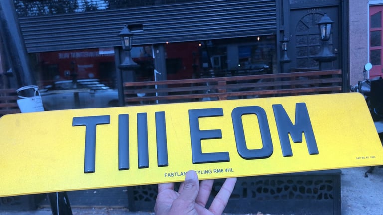 Private Plate T111EOM