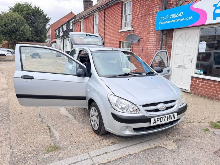 2007 Hyundai Getz 1.1 GSI 3dr HATCHBACK PETROL Manual
