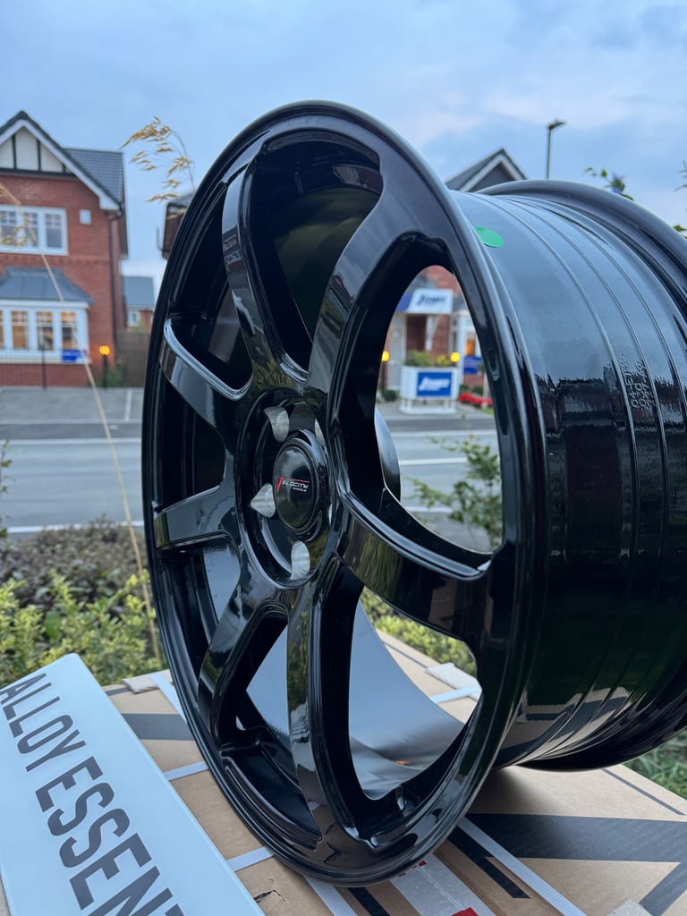 18” Velocity VC5 Alloy Wheels in Gloss Black - VW, Seat, Skoda, Audi, Mercedes etc