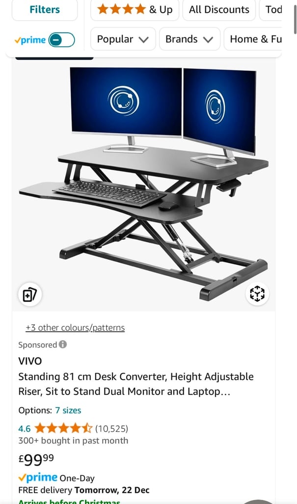 VIVO Desk Riser