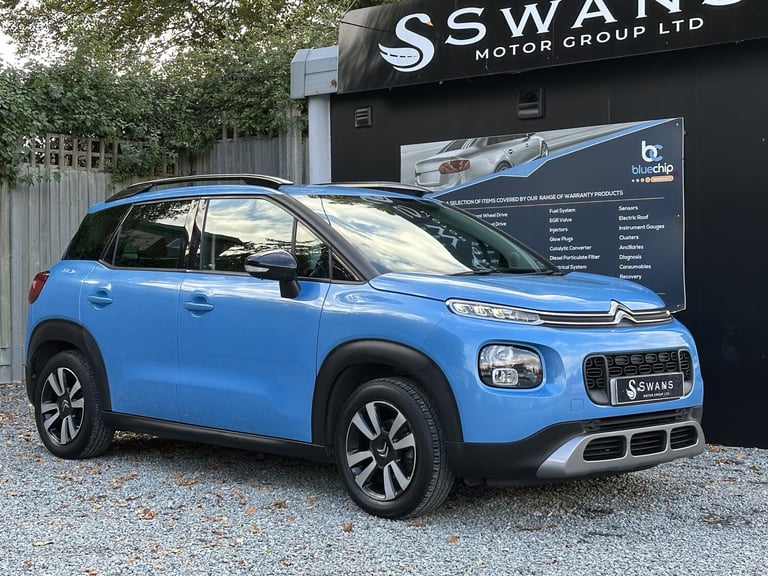 2018 Citroen C3 AirCross 1.2 PureTech Petrol Manual Feel 5 Door Hatchback Blue.