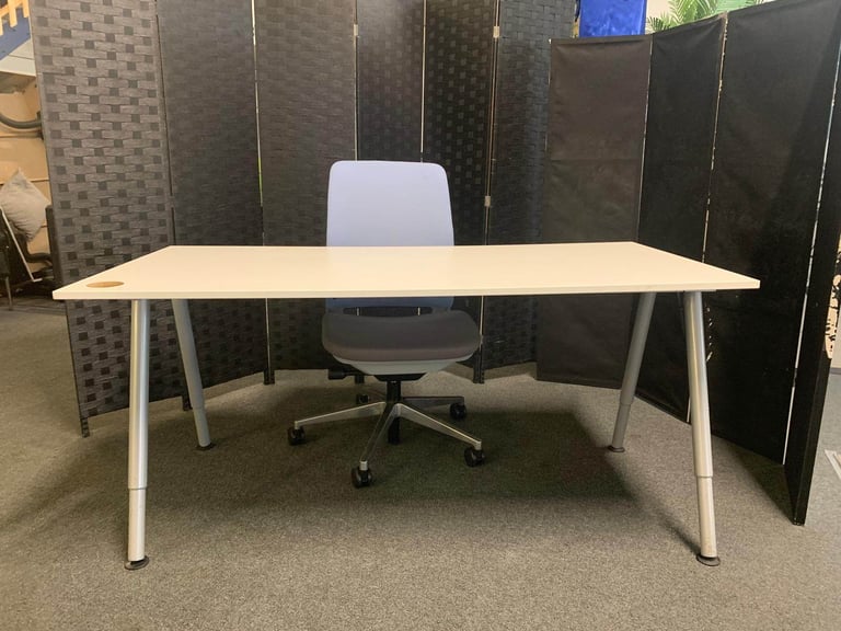 25 x £55 each Ikea Galant and thyge study adjustable ergonomic desk white