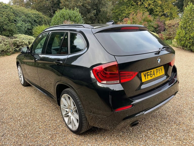 BMW X1 M SPORT 2.0d DIESEL X-DRIVE/4X4 AUTO 5DR HATCHBACK 2014 [64] BLACK