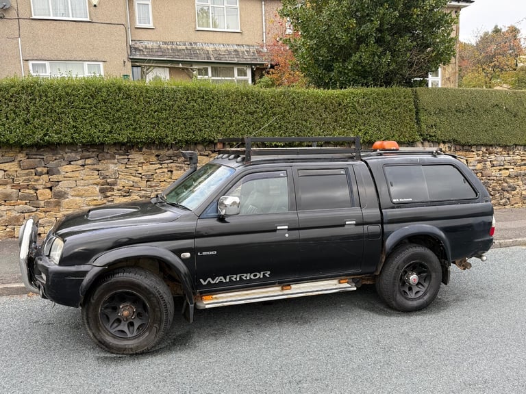 2004 Mitsubishi L200 Double Cab TD Warrior 4WD 113Bhp PICK UP Diesel Manual
