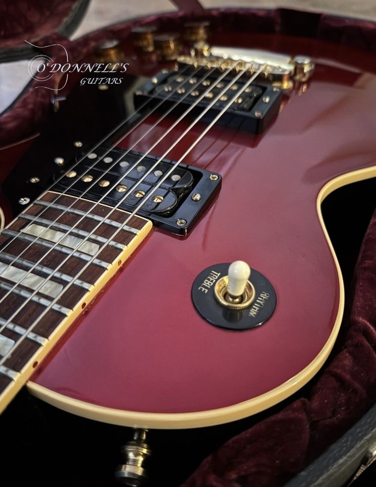 Gibson Custom Shop 1 of 25 LTD ED Les Paul Standard *Jimmy Page #3* Candy Apple Red over Gold Top