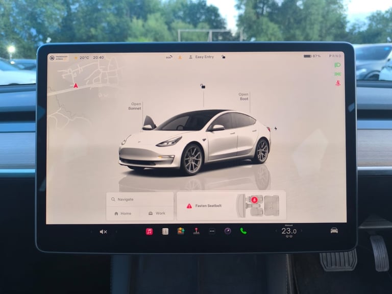 2022 Tesla Model 3 Electric 75 kWh PCO Ready (Dual Motor) Long Range Saloon 4dr ULEZ Free SALOON ...
