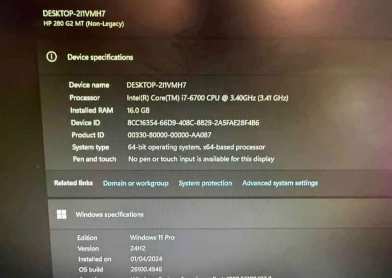 I7 (6th Gen) Gaming PC 🦆BARGAIN🦆