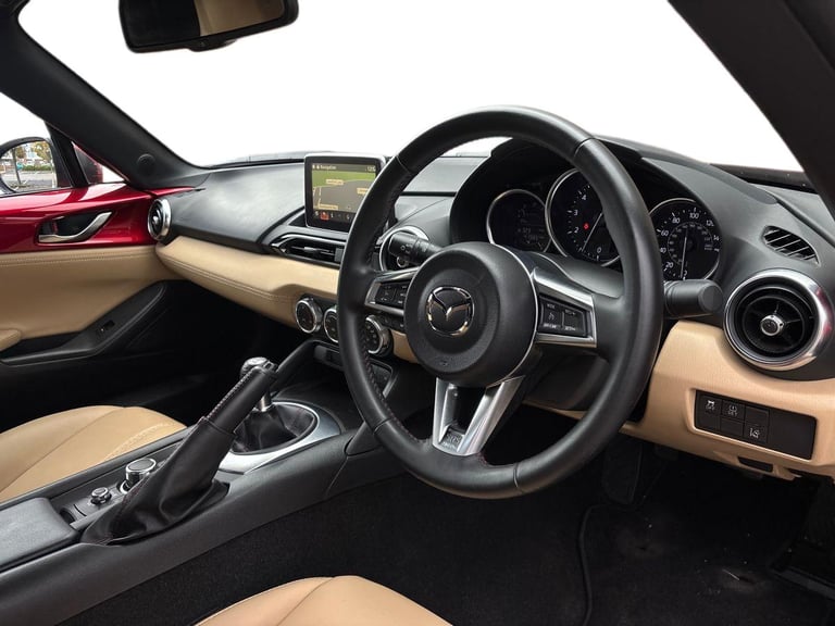 2017 Mazda MX-5 2.0 Sport Nav 2dr CONVERTIBLE PETROL Manual