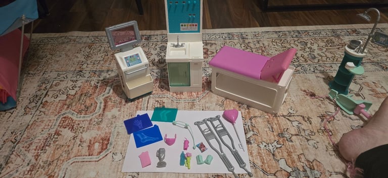 Barbie Ambulance and Fast Cast Clinic