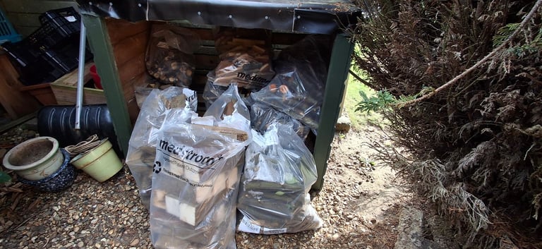 image for 10 bags of free fire wood