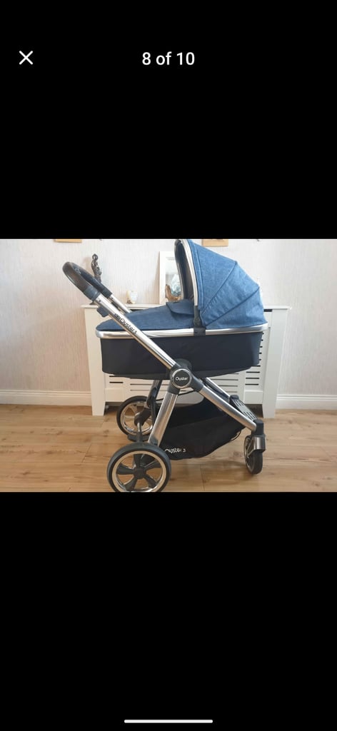 image for Oyster 3 pram system. Blue