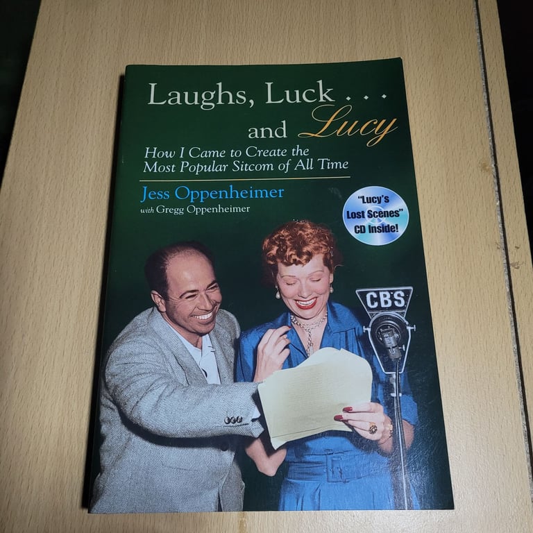 image for Laughs, Luck...and Lucy: How I Came to Create the Most Popular Sitcom of All Time NeW Condition b5