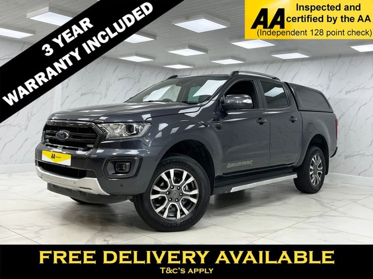 2021 Ford Ranger 2.0 EcoBlue Wildtrak Pickup Double Cab 4dr Diesel Auto 4WD Euro 6 (s/s) (21 PICK...