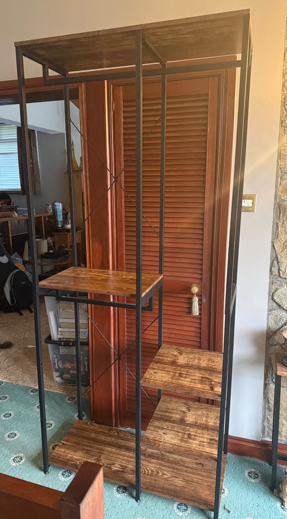 image for Industrial Style Clothes Rack