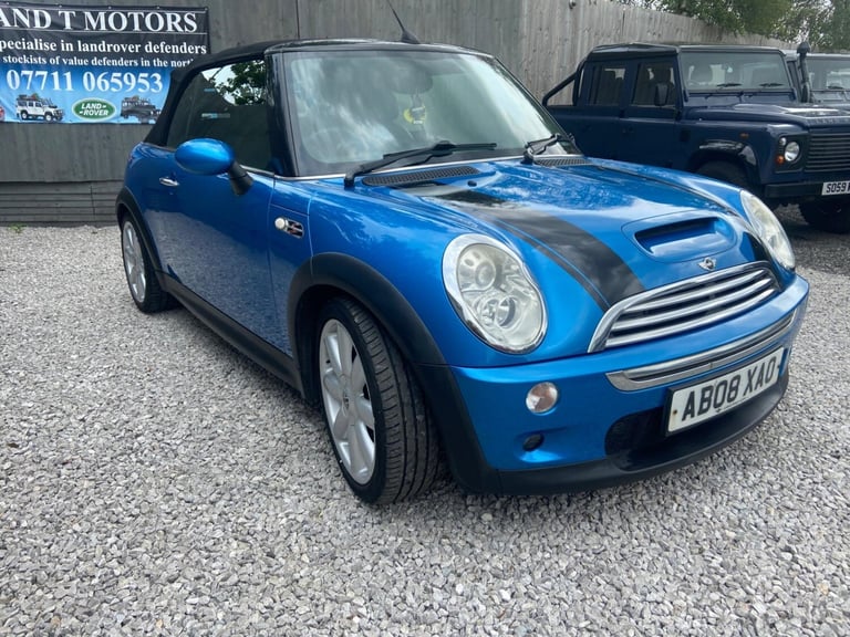 2008 MINI Convertible 1.6 Cooper S Euro 4 2dr CONVERTIBLE Petrol Manual