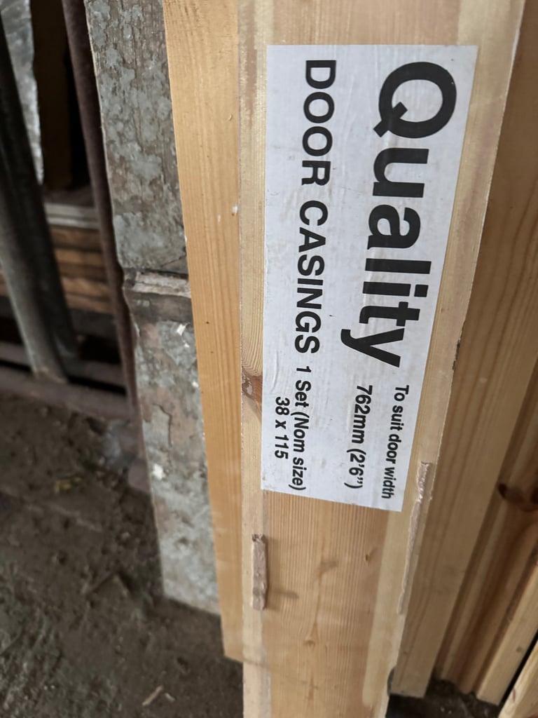 Door casing / architrave / pine door