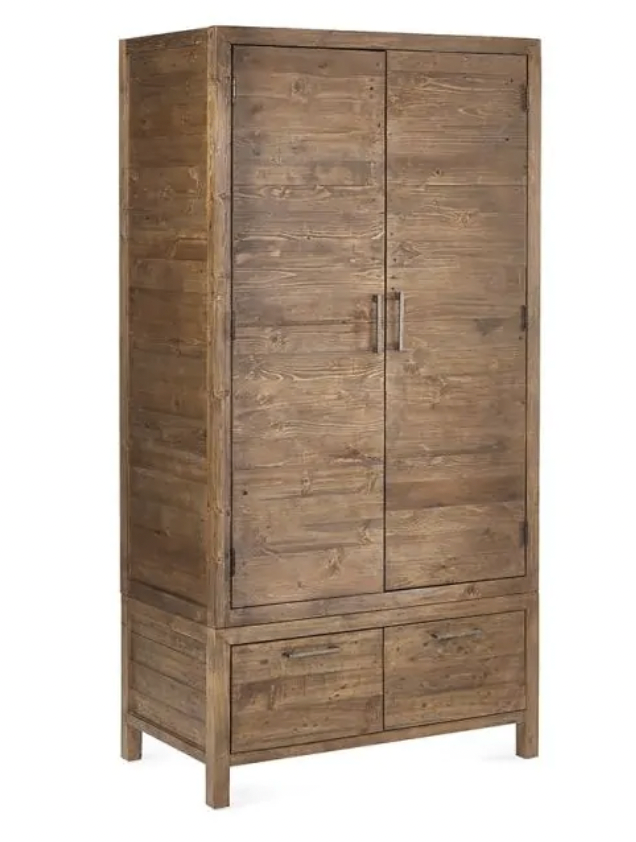 Wardrobe Reclaimed Pine (NEW)